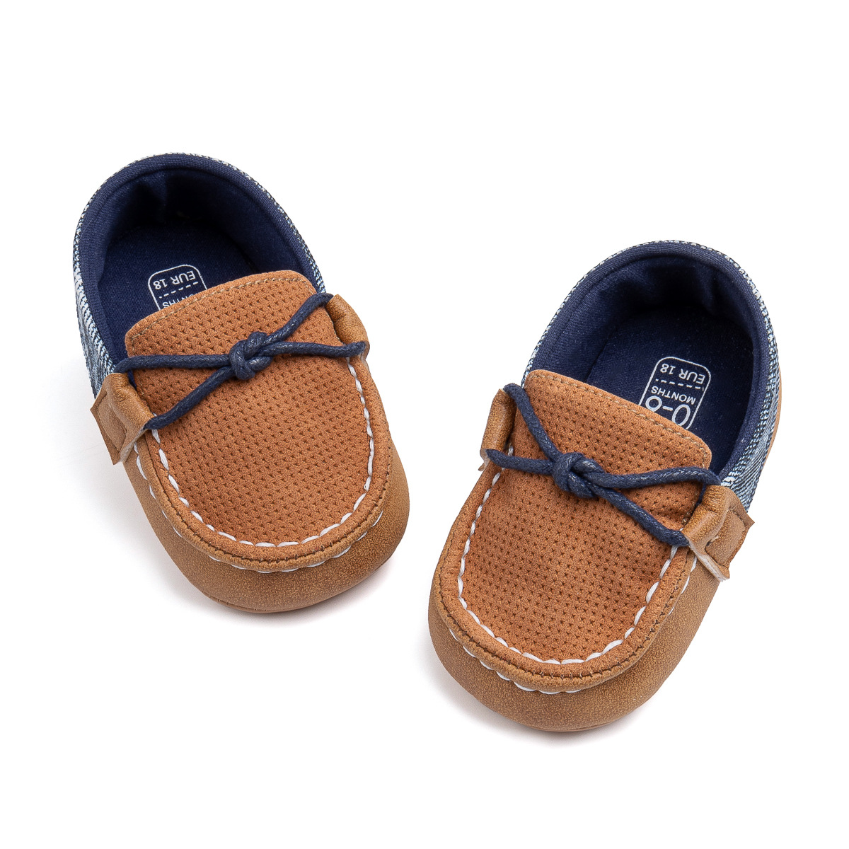2025年新款男婴防滑豆豆鞋室内软底一脚蹬学步鞋baby shoes详情8