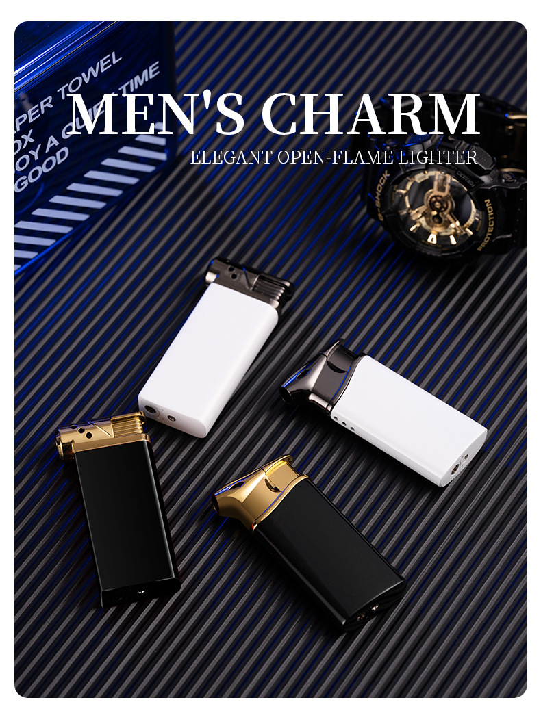 JW191方角烟斗专用打火机明火多功能个性创意充气烟斗打火机批发详情3