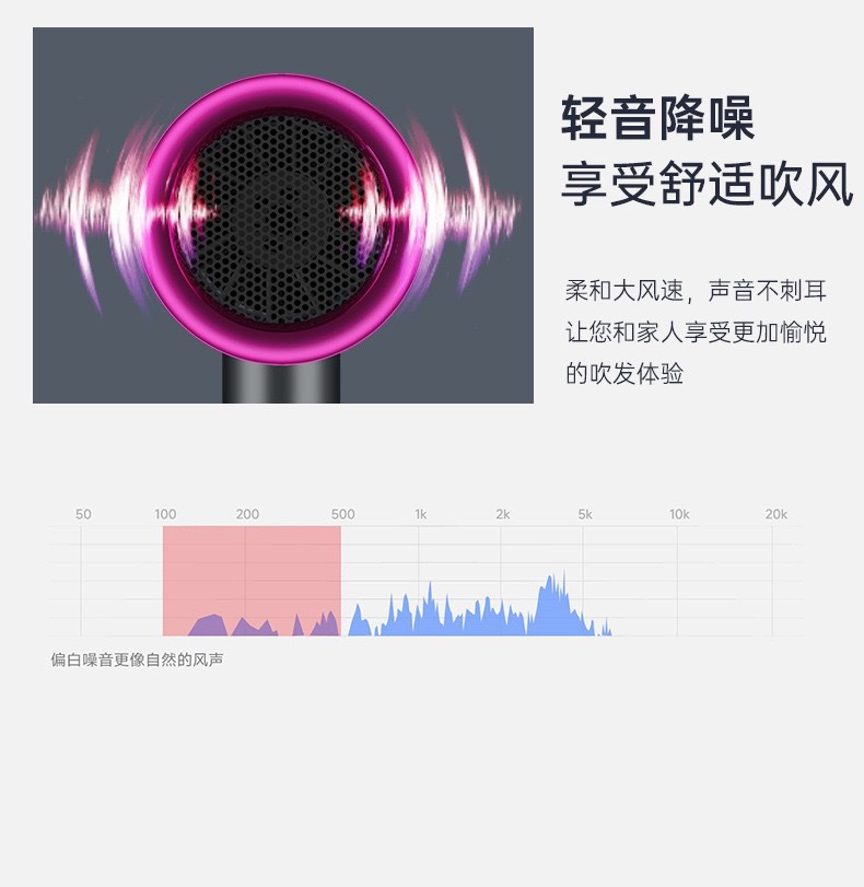 铁锤款吹风机家用大功率蓝光负离子速干电吹风宿舍吹风筒不伤发根详情15