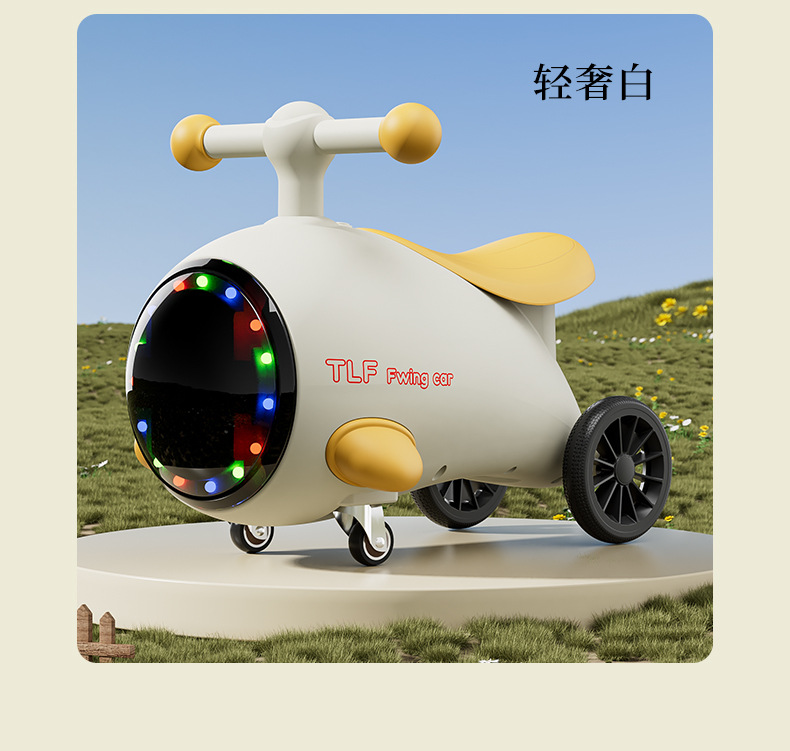 儿童滑行车新款宝宝滑行溜溜车音乐灯光万向轮小孩四轮玩具妞妞车详情17