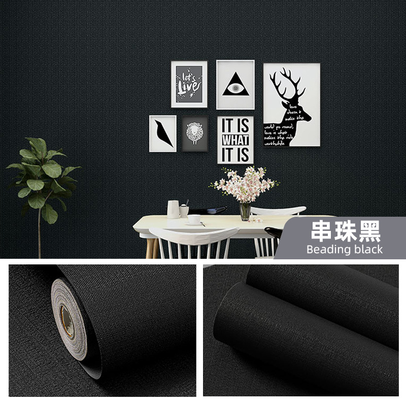宿舍贴墙纸自粘出租房家用防水防潮背景墙壁纸加厚墙面贴纸高级感详情33
