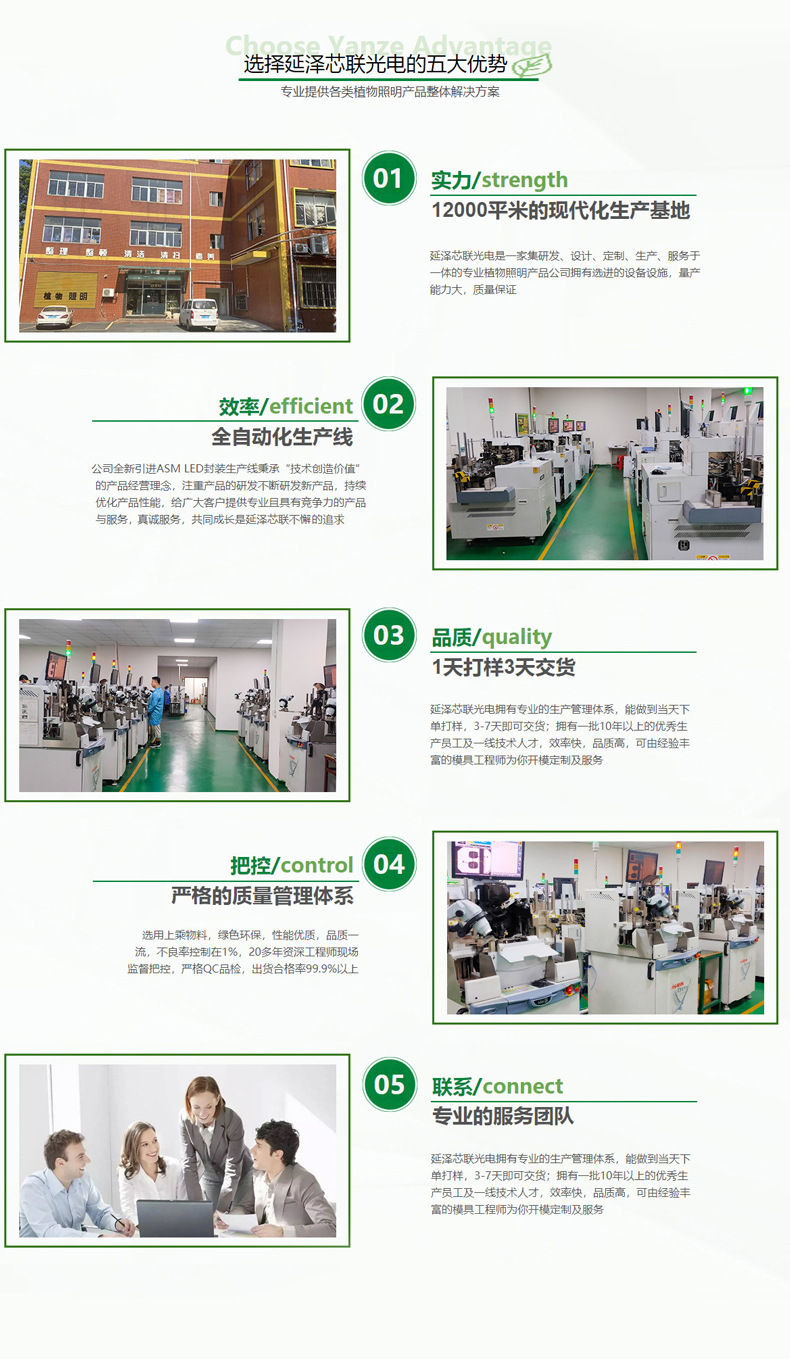 Full-spectrum cross-border flower greenhouse, household indoor succulent lamp, coloring and supplementary lighting lamp, T8LED plant lamp, growth lamp pic 23