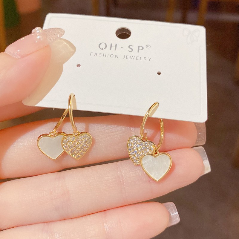 抖音热门同款推荐100款925银针耳环耳坠经典几何长款流苏耳饰批发详情17