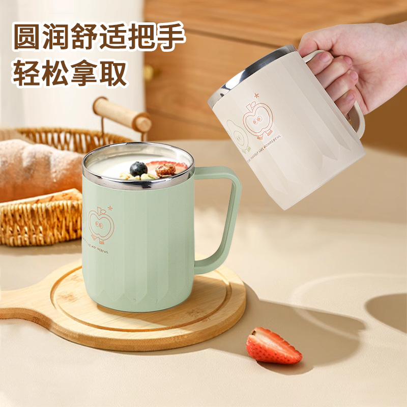 厂家批发单柄带盖不锈钢口杯MF21-2459口杯喝水杯批发详情4