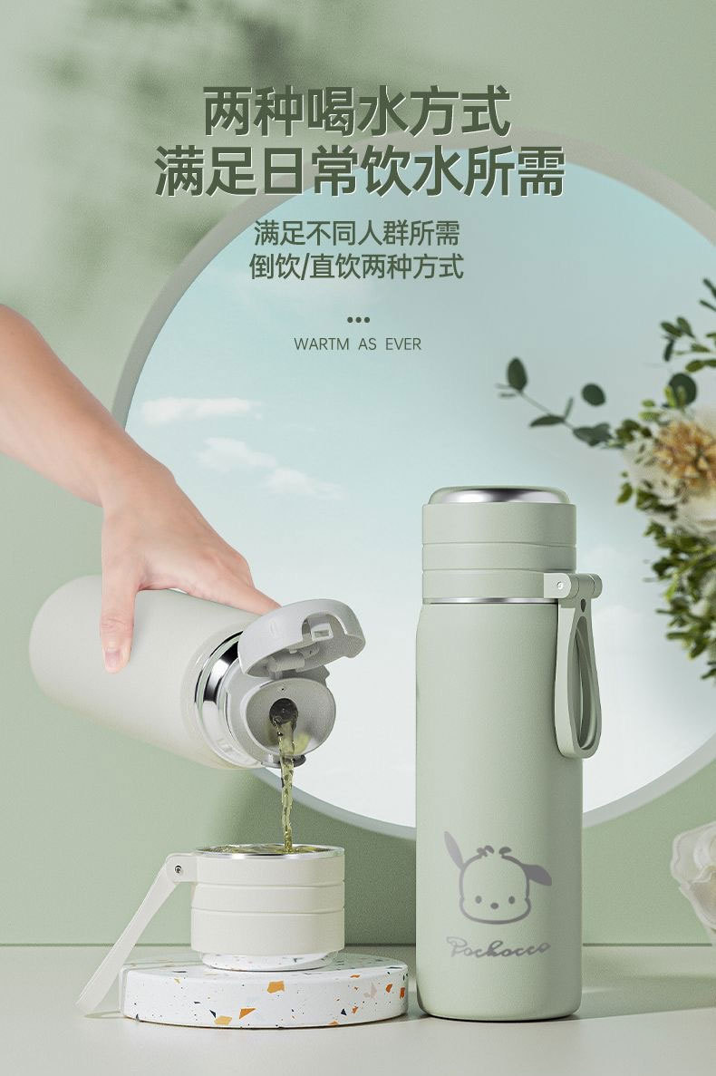 高颜值保温杯男女学生便携大容量水壶316不锈钢办公室泡茶水杯子详情6