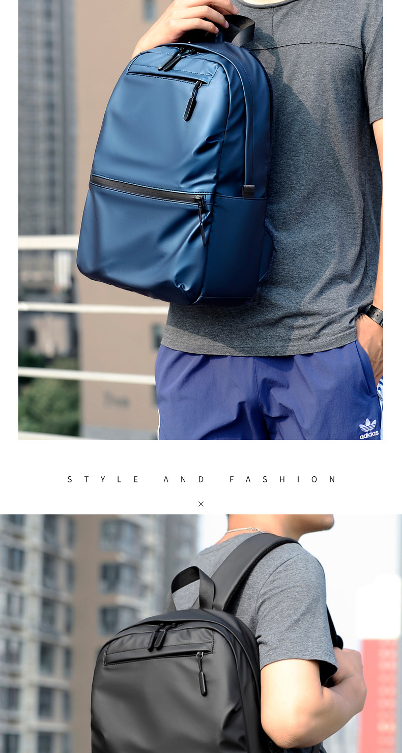 New fashionable large-capacity backpack, laptop bag manufacturer, medium-sized backpack wholesale, one-piece consignment pic 14