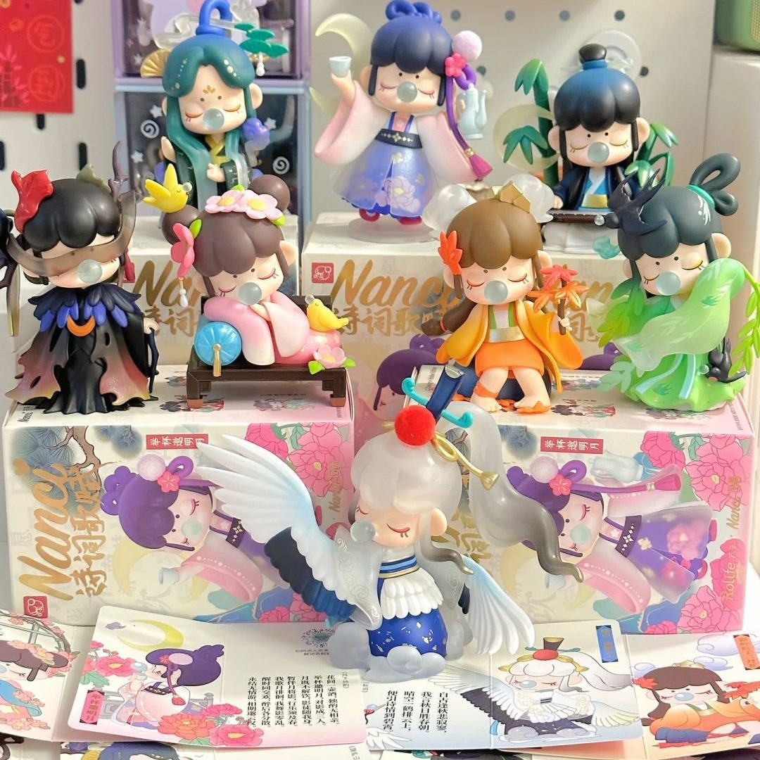 rolife若来 nanci囡茜诗词歌赋盲盒古风手办家居摆件女孩生日礼物详情1