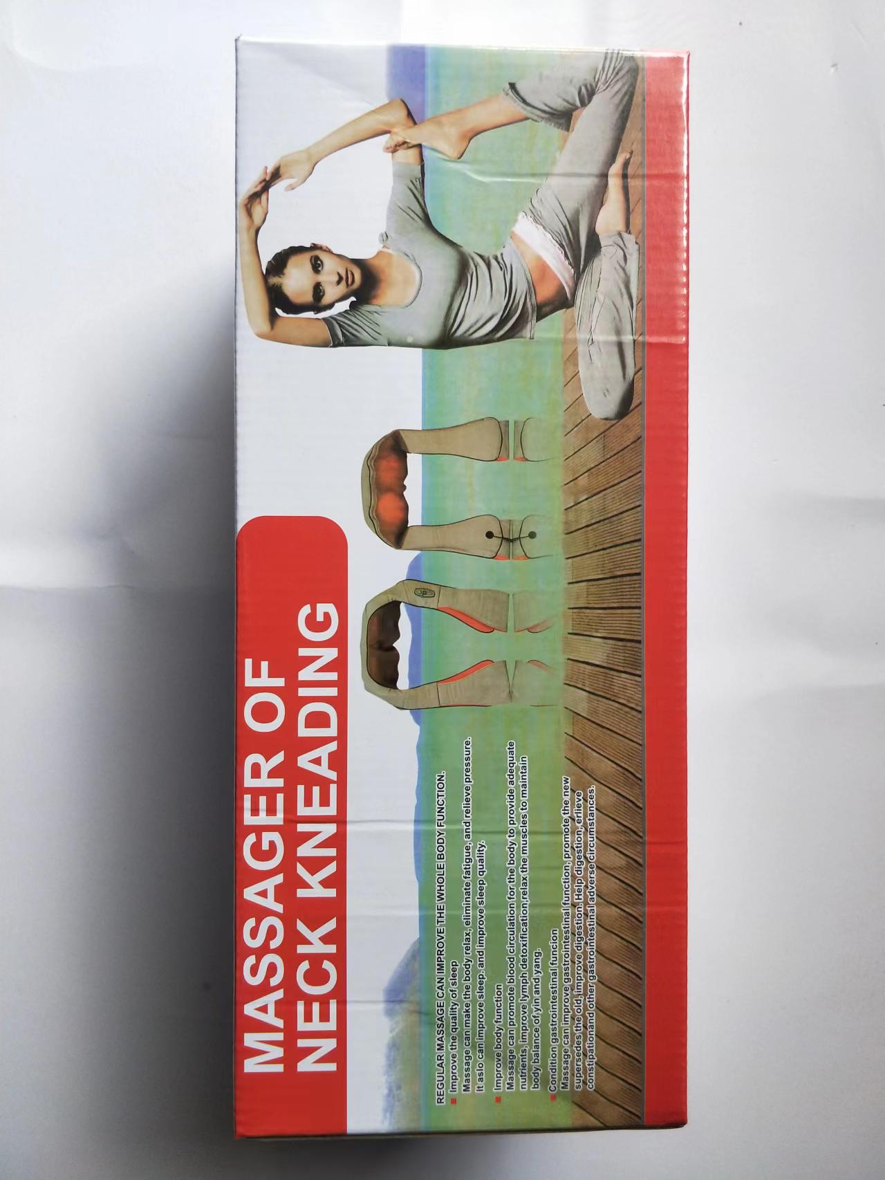 Wholesale of multi-functional U-shaped electric cervical vertebrae kneading, massaging and tapping shawls from the manufacturer pic 7