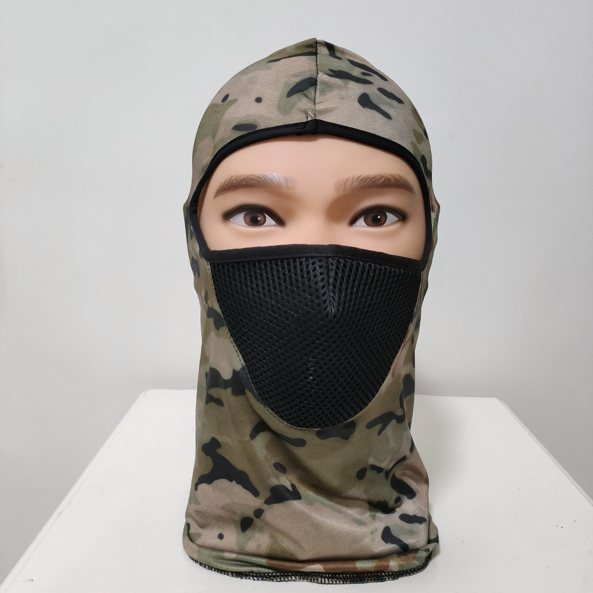跨境 户外骑行印花头套防风防晒带口罩面罩脸基尼自行车骑行头套详情10