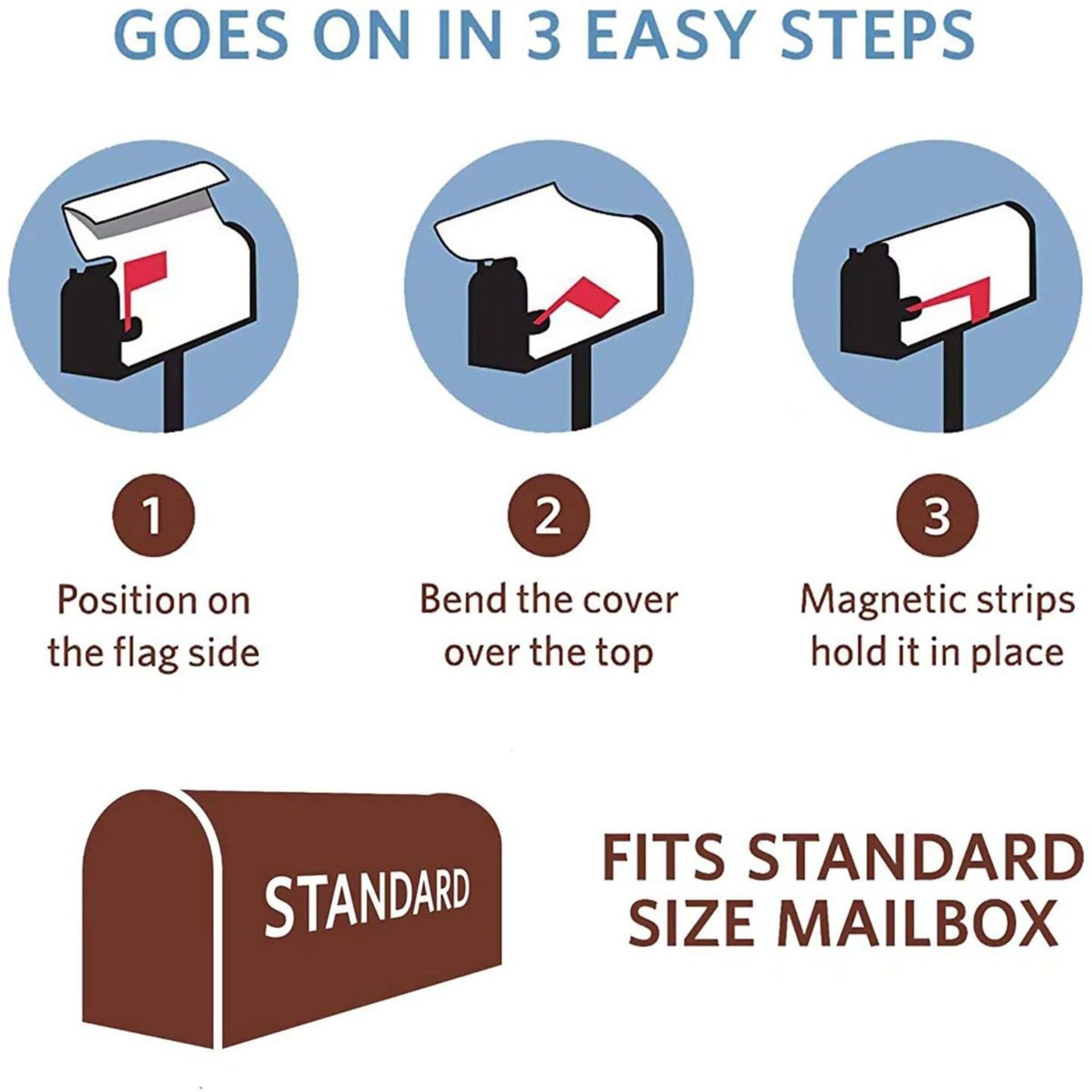 New cross-border elastic band Halloween decoration mailbox cover, Oxford cloth garden mailbox protection dust cover pic 18