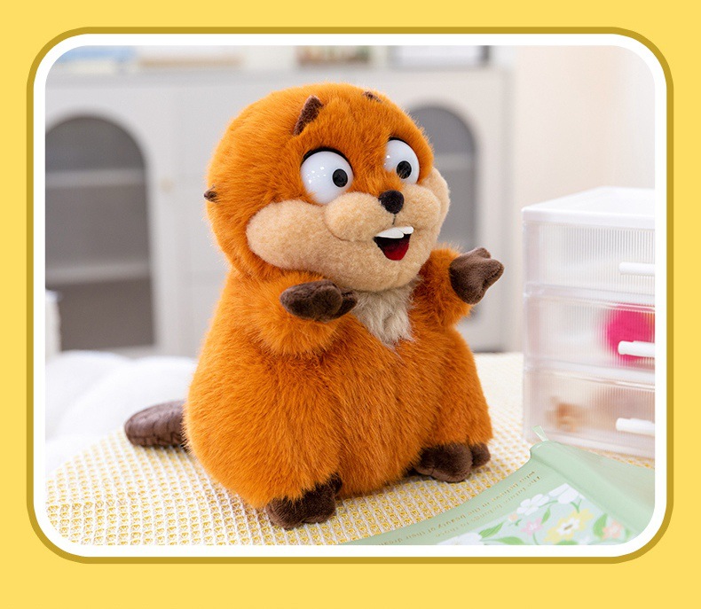 Trendy toy Capybara Lulu plush toy Squirrel doll Custom plush toy 15cm pic 14