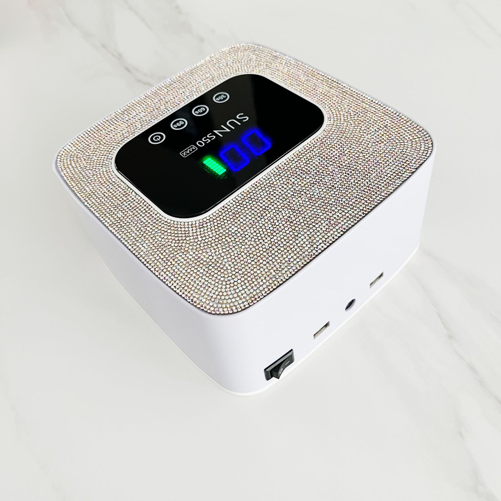 The new S50 wireless battery-powered red light nail art phototherapy machine, LED, quick-drying and non-blackening nail art baking lamp, is specially designed for nail salons pic 7