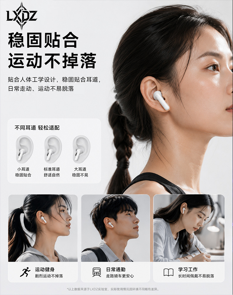 Наушники AEMAI bluetooth, проходящие через границу через границу, длиной в ухо PRO47, с низкой задержкой и удобствами, носят небольшие портативны 5.0 pic 11