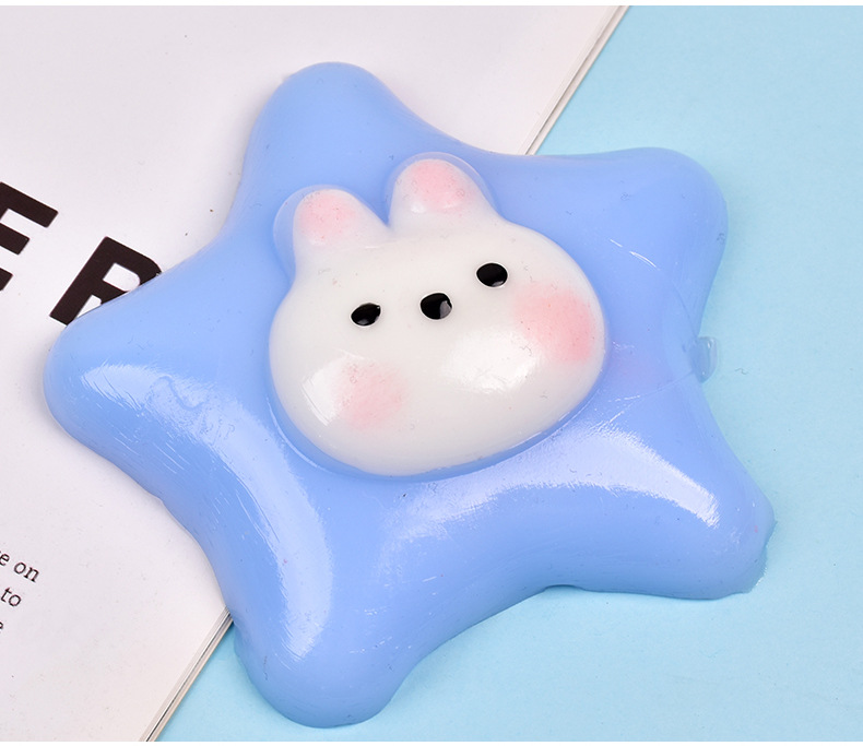 The super soft and wet star rabbit is a popular online celebrity. It has a mud texture and is a stress-relieving toy that is selling well in the toy factory pic 12