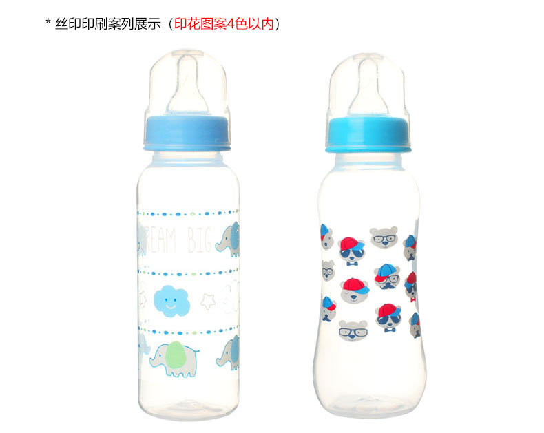 Baby bottle anti-swelling wide-mouth soft silicone pacifier 120ml pic 4