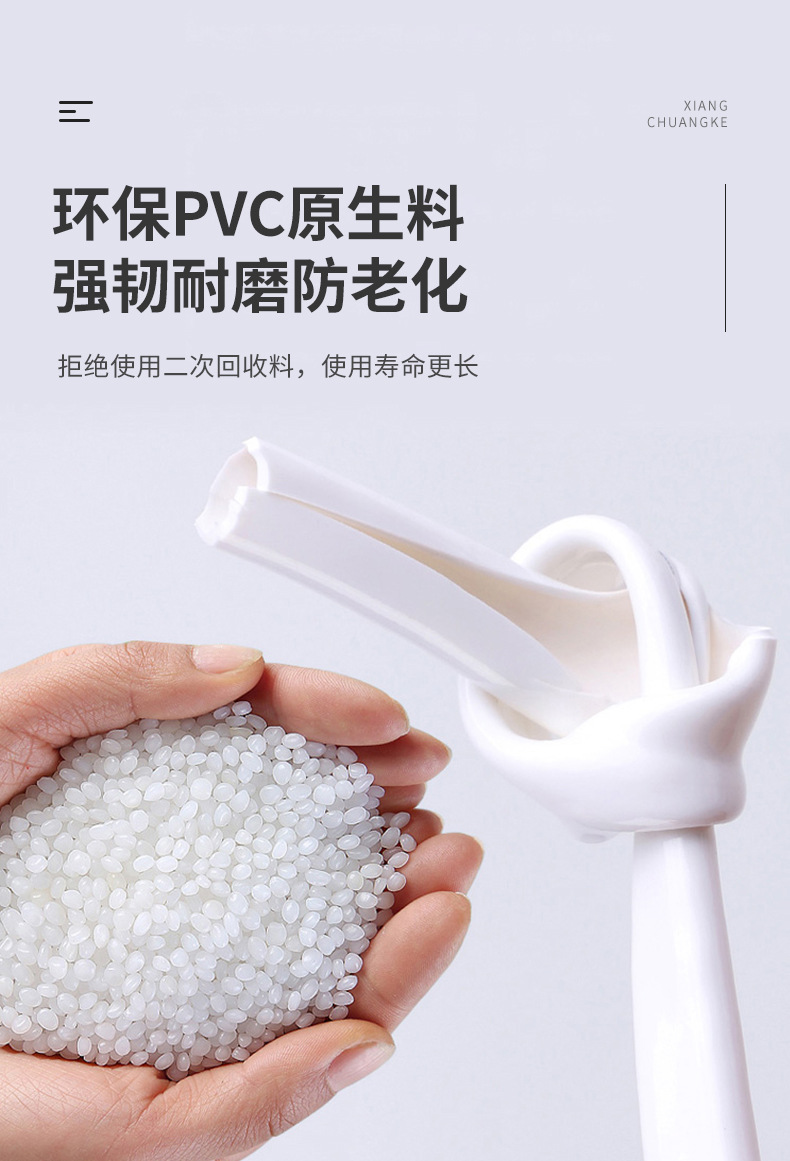 National standard oxygen-free copper core BVVB white sheathed power cord for home decoration, 2-core, 3-core, 1 1.5, 2 4, 6 square pic 4