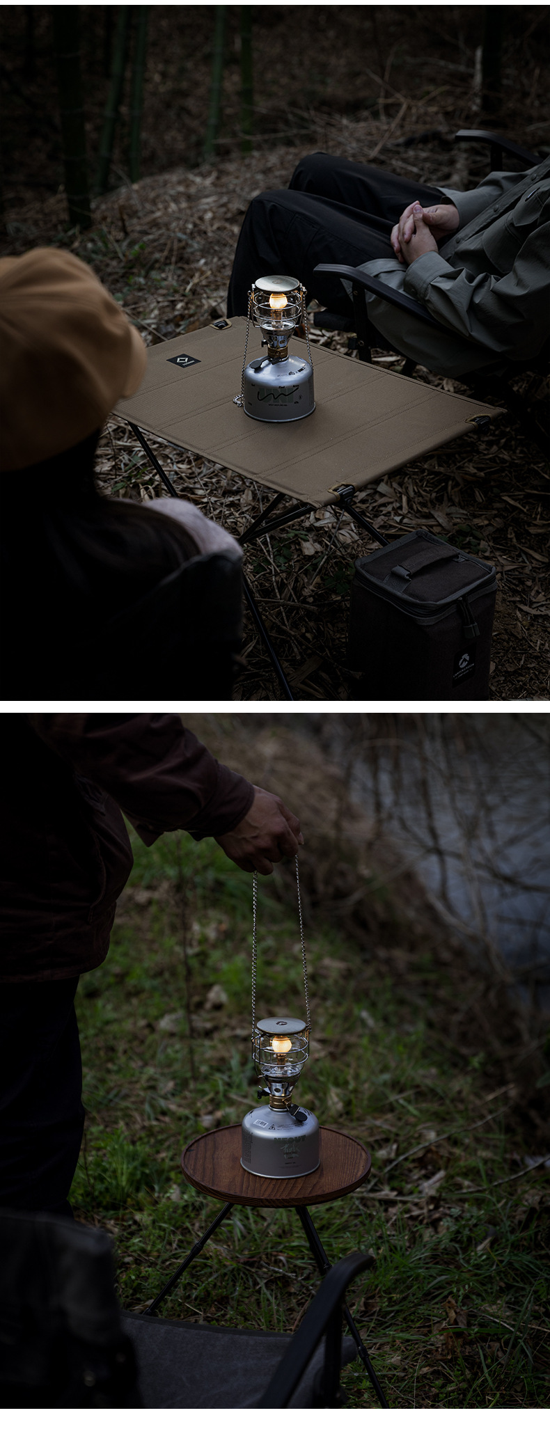 Koman T-4 outdoor camping lamp, medium-sized portable small lamp, campsite gas lamp, outdoor lighting lamp, tent lamp, household pic 11