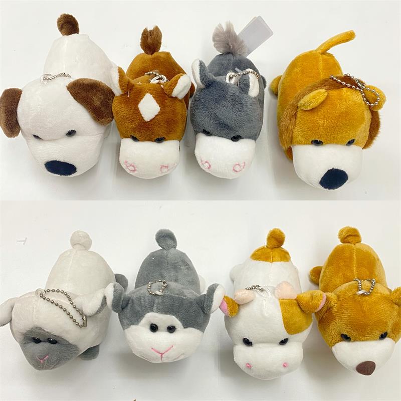 Wholesale of cross-border forest and jungle animal pendants, cartoon dolls, plush toys, backpacks, car keychains and dolls pic 28