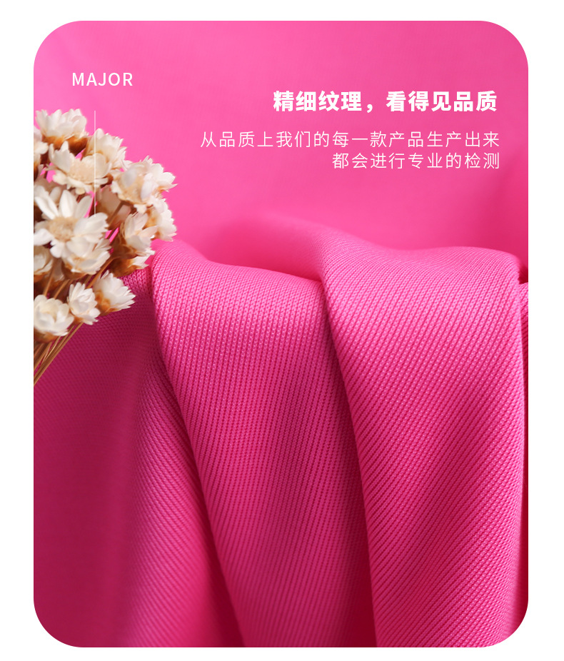 1*1 polyester ribbed knitted fabric for cuffs and collars, 200g ribbed fabric for sweatshirts, vests and sportswear pic 7