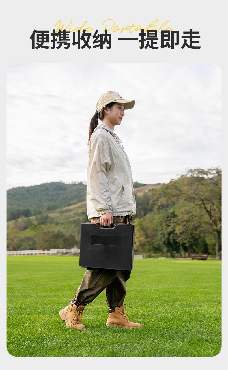 Portable gas card stove for household outdoor use, magnetic stove, cookware, gas for outdoor camping, gas stove pic 14