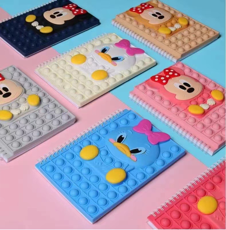 Factory direct sales of rat-killing notebooks, student learning supplies, silicone products, portable loose-leaf books, hand journals, business pic 1