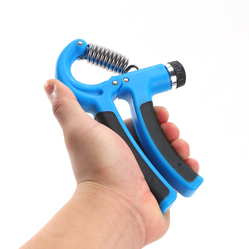 TPE包胶计数可调握力器男女练手力腕力手指力器健身器材可调节详情4