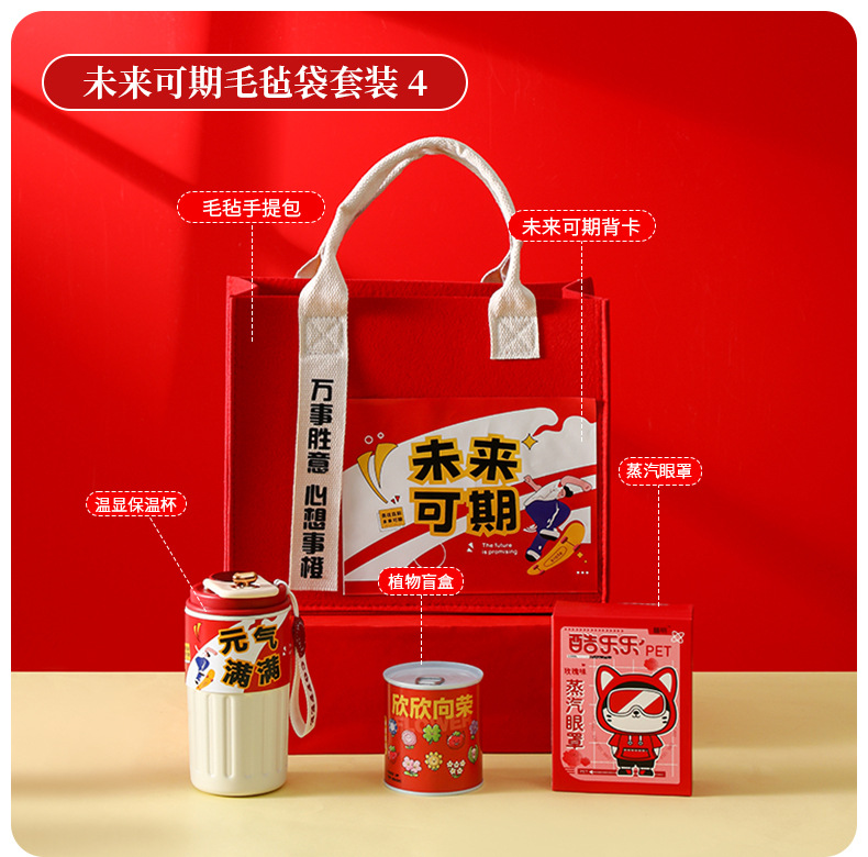 公司商务礼品未来可期中高考毕业伴手礼套装企业员工生日入职礼物详情12