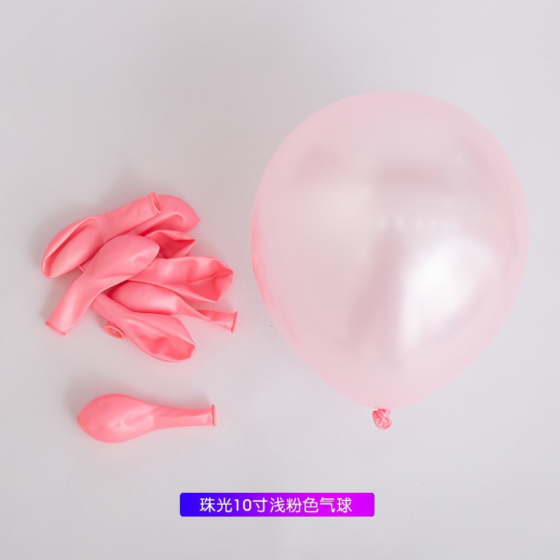 2.2-gram 10-inch matte latex balloons, pearlescent balloons, wedding balloons, party decorations, macarons, arch doors, wedding pic 42