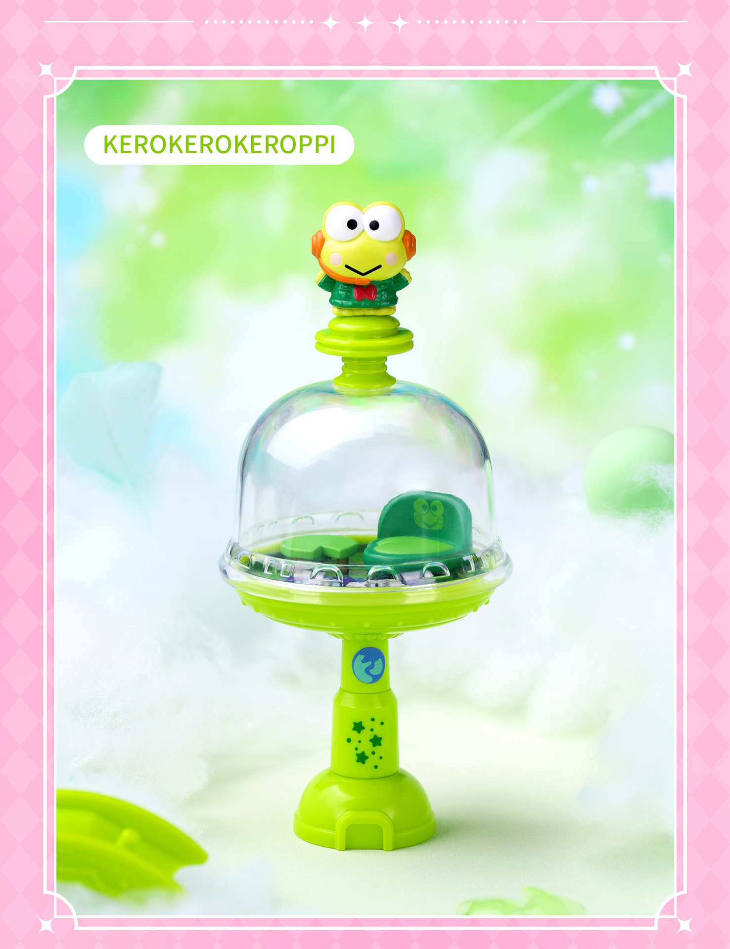 The official Sanrio family Dream Territory series blind box features a cute KT cat-themed decorative nest pic 16
