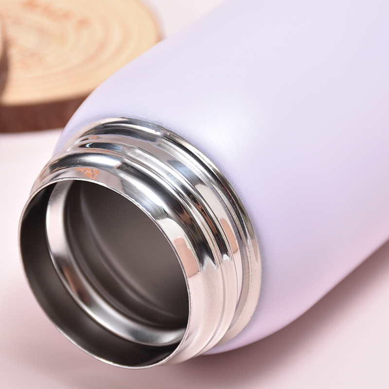 简约高颜值迷你口袋杯学生情侣时尚真空豌豆杯便携不锈钢保温杯详情7