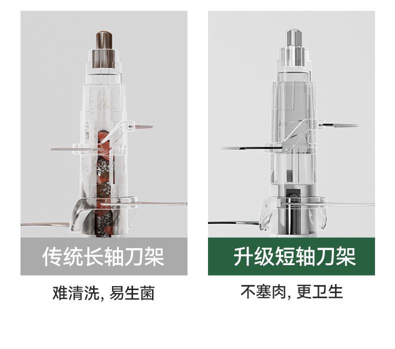 Domon Electric small household meat grinder, fully automatic stainless steel meat mixer, cross-border export 110V blender pic 10