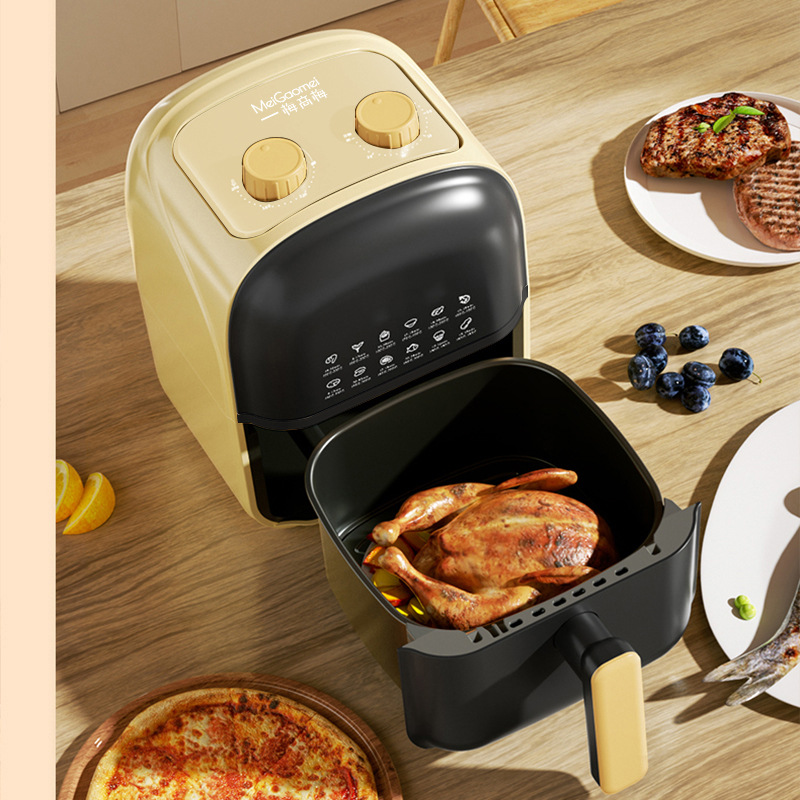 New type mechanical non-flipping household air fryer, dormitory oven, large-capacity multi-functional all-in-one machine, electric fryer pic 7