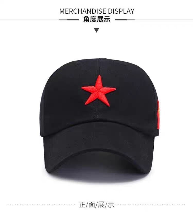 National trend five-pointed star camouflage military cap, baseball cap, outdoor sports sun hat, new foreign trade baseball cap, outdoor embroidery pic 14