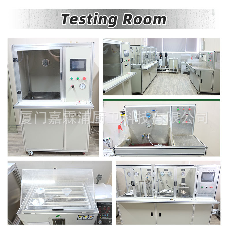 Wholesale of 8-inch round electroplated shower heads and cross-border concealed shower and bath shower heads in Xiamen pic 54