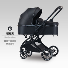 婴儿推车可坐可躺折叠减震多功能双向新生儿宝宝高景观提篮婴儿车详情40