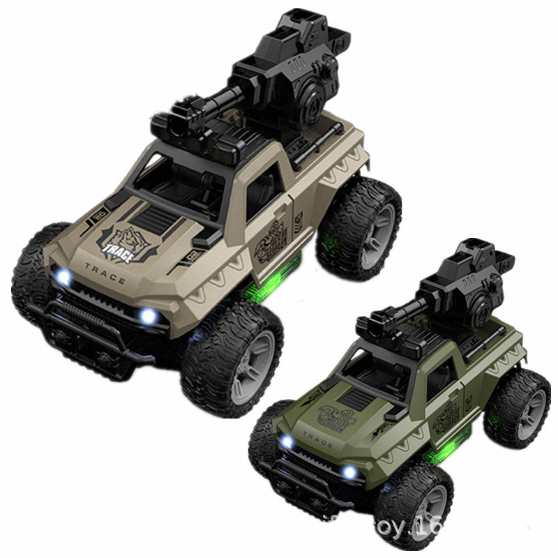 1:16 Five-way off-road water bomb remote control car with lights, charging, drifting racing car, cross-border remote control car pic 9