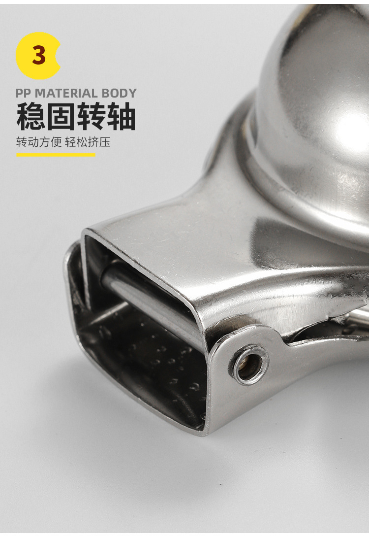 跨境必备柠檬夹厨房手动果汁器不锈钢迷你压汁机多功能榨汁工具日用百货详情10