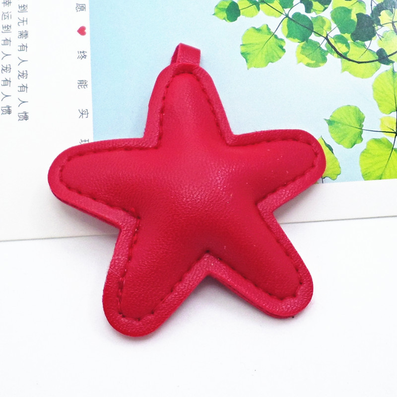 PU leather phone cases, bags, clothing, keychains, pendants, bubble sponge, heart-shaped five-pointed stars, DIY accessories pic 4