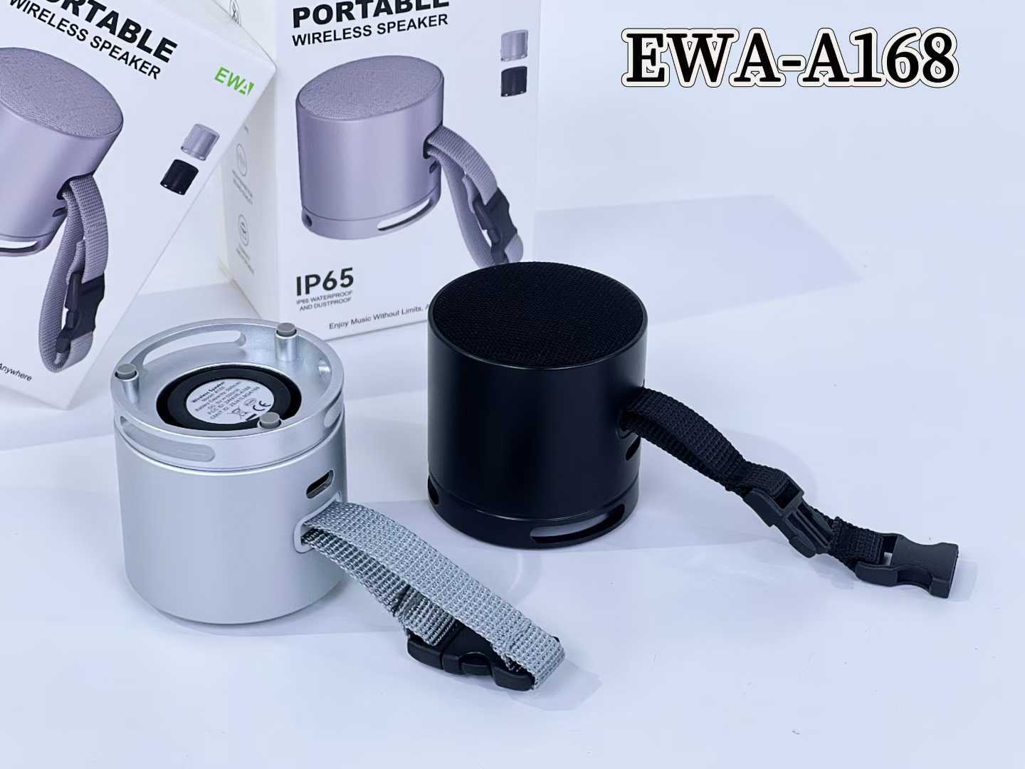 The new cross-border EWA Sound for Love EWA A168 outdoor portable Bluetooth speaker metal speaker is mini and portable pic 4