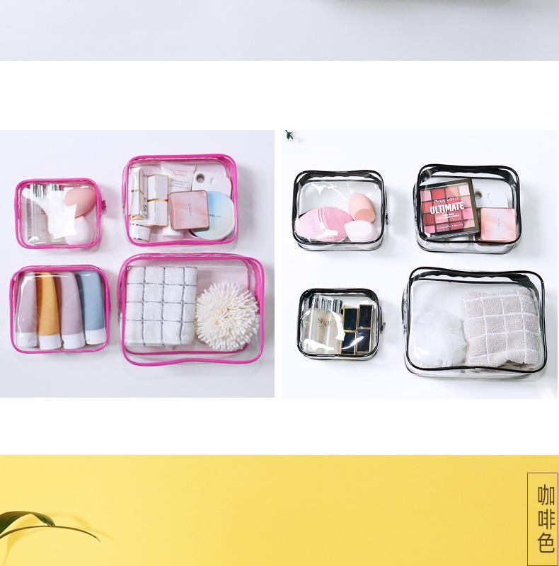 新款化妆包高颜值收纳袋专用大容量防水旅行收纳包透明洗漱包便携详情20