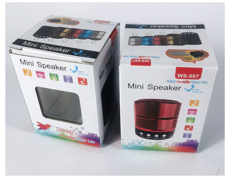 Customized anti-drop corrugated color box for Bluetooth audio and digital products, export hats, fans, kraft paper packaging box pic 10