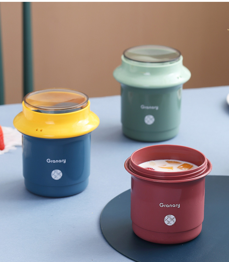 Student sealed leak-proof mini breakfast cup, office worker oat milk insulated soup cup, portable outdoor portable cup pic 17