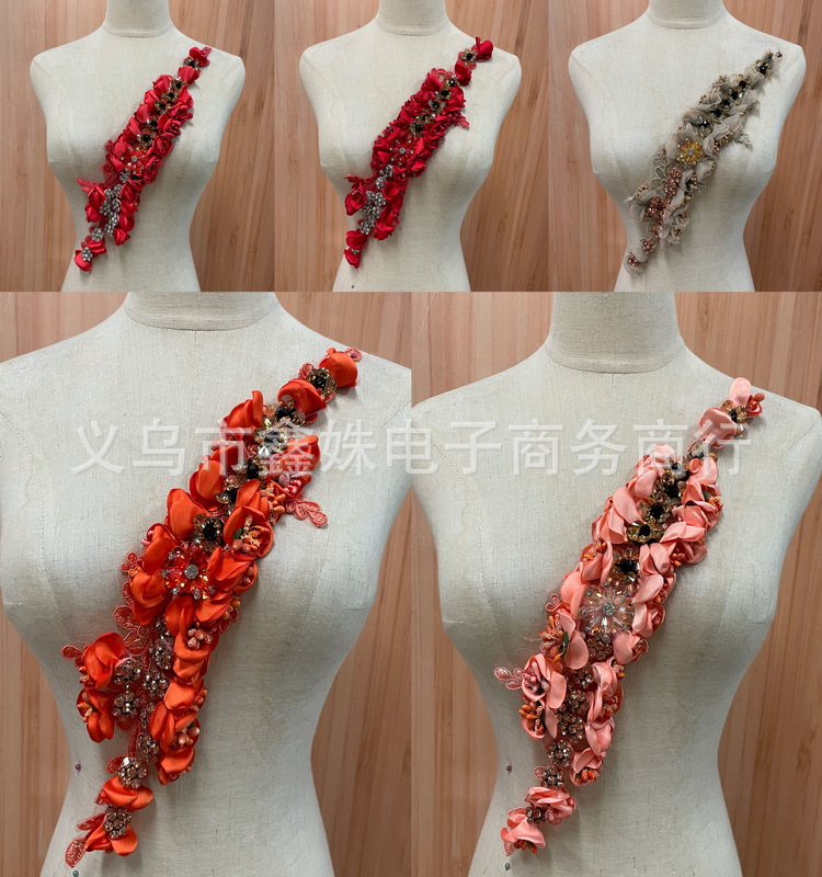 批发手工DIY水钻烫钻组合粘花服装辅料详情7