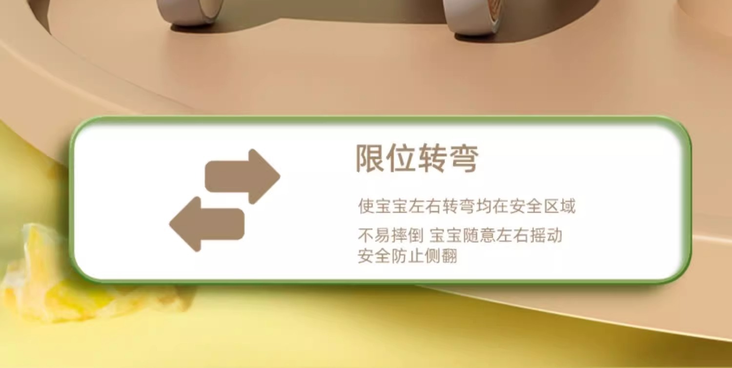 儿童四轮滑行车1-3岁宝宝骑行车户外童车音乐灯光无脚蹬扭扭平衡详情5