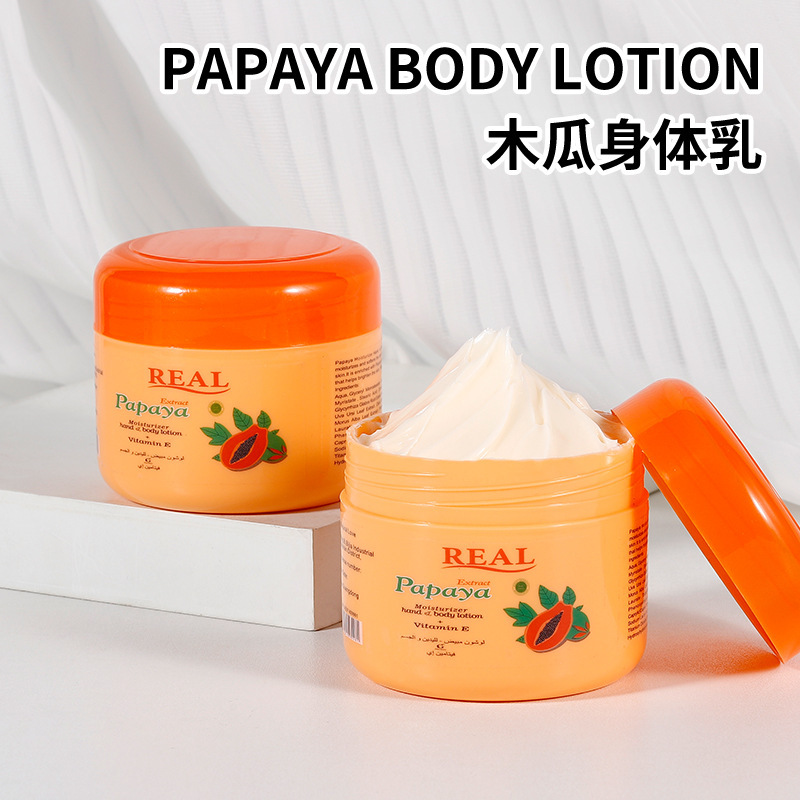 Cross-border papaya Body Lotion Moisturizes, removes dry skin and nourishes Body care. Foreign trade moisturizing lotion leaves fragrance factory wholesale pic 3
