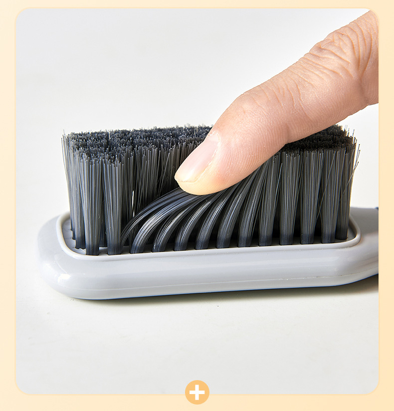 轻奢鞋刷洗衣刷家用多功能长柄塑料鞋刷软毛不伤鞋清洁刷子洗衣刷详情9