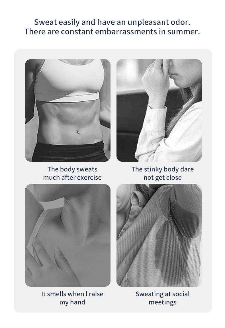 Cross-border Underarm deodorant, dry and fragrant, underarm odor and body odor deodorant, solid deodorant stick pic 4