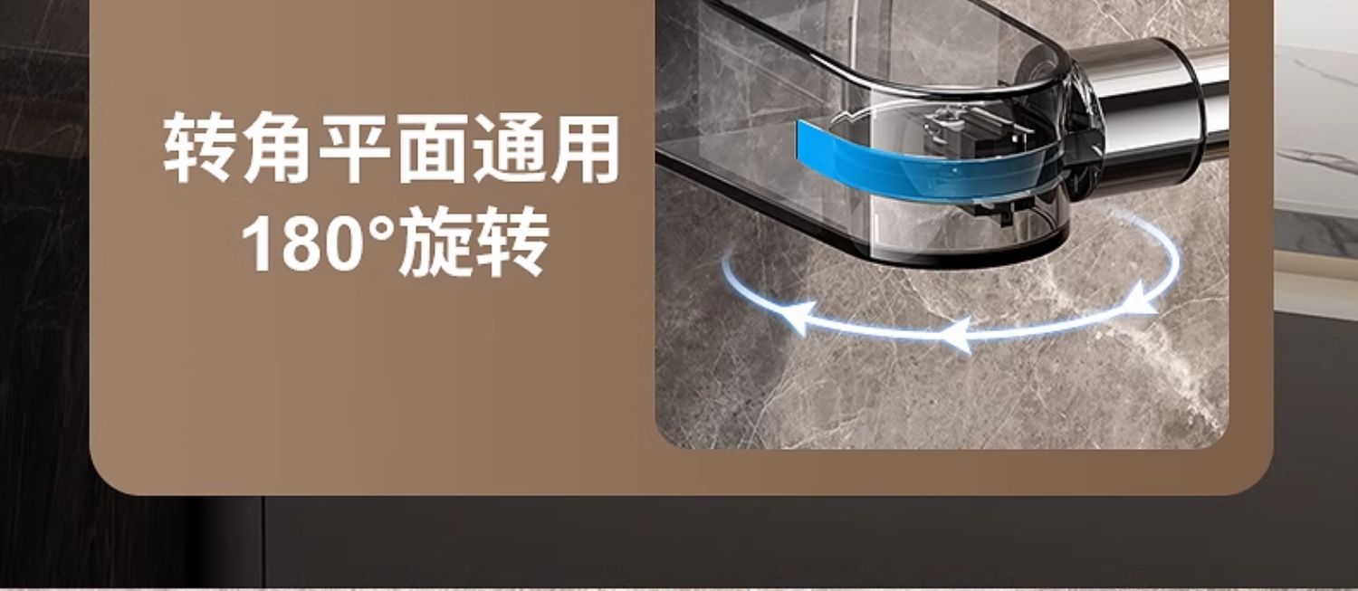 厂家供应吸盘毛巾架免打孔卫生间壁挂毛巾杆浴室伸缩置物架收纳架详情18