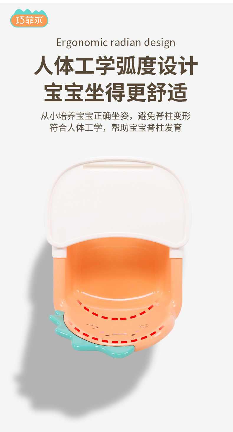 宝宝儿童餐椅婴儿吃饭多功能喂食凳家用便携式婴儿餐椅子儿童餐椅02011详情5
