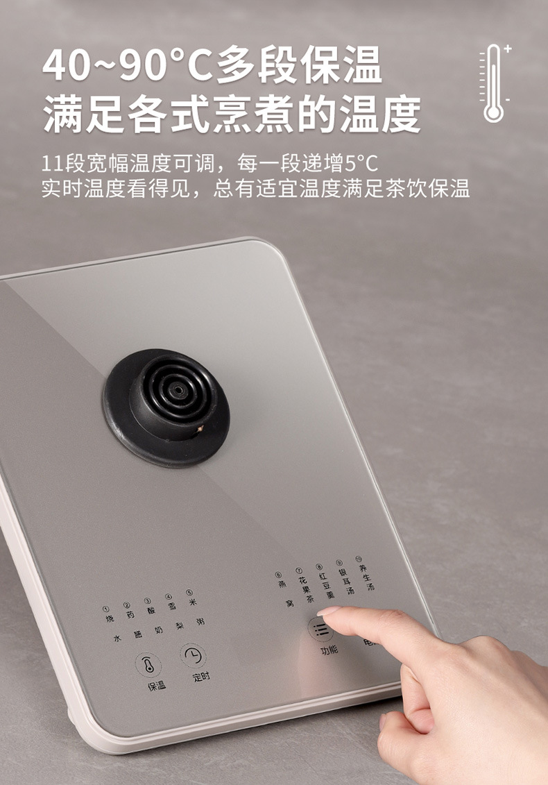 闲媳妇纯钛养生壶多功能家用煎药壶办公室全自动烧水茶壶礼品详情2